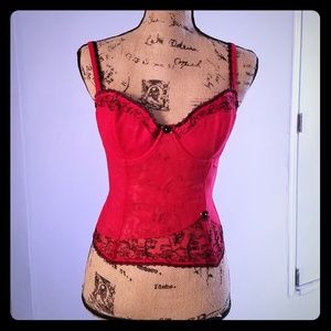 Red Hot Lingerie Corset